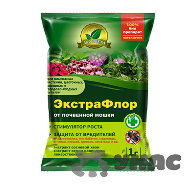 ЭкстраФлор № 6 1гр.(от почвенной мошки) ЕС х200 – купить оптом от ...