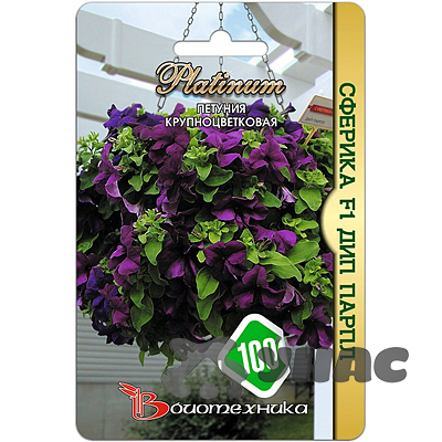 Петуния Сферика Дип Парпл Биотехника Ц 