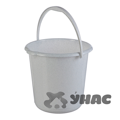 Ведро 10 л мраморный М2430