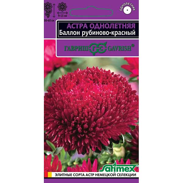 Астра Баллон рубиново-красный Гавриш Цх10 