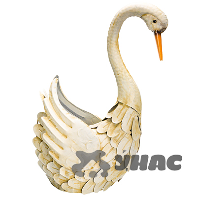 Фигурка садовая метал Лебедь 20*40см 16А-95(4)