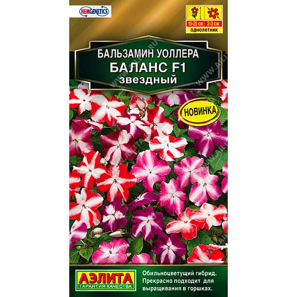 Бальзамин Баланс звездный Аэлита Ц 
