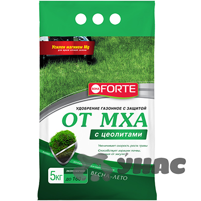 Бона Форте 5кг Газонное с защитой от мха (BF23010361) х5 