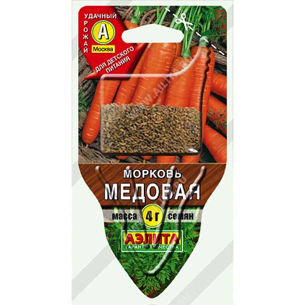 Морковь Медовая Аэлита "Сеялка плюс"
