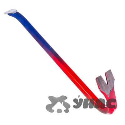 Гвоздодер с синекрасной ручкой малый 30 см 668-707
