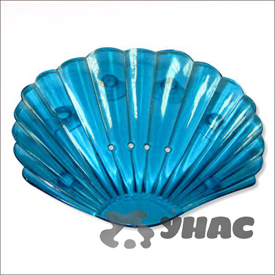 Мыльница "Ракушка" на присосках ЛБ-118 (цвета в ассортименте) Кисловодск х120 