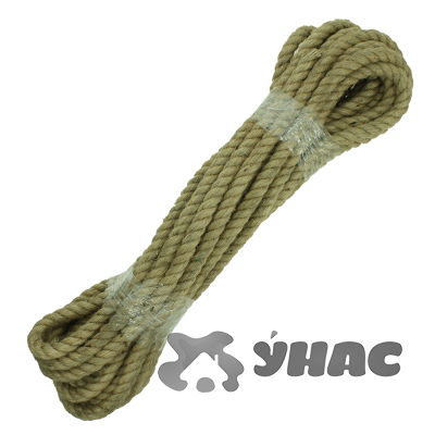 Канат крученный джутовый 14мм 12м (5)