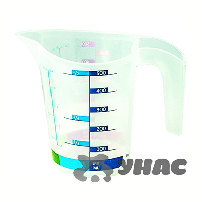 Кружка мерная 0,5 л Домино  Эльфпласт 314(60)