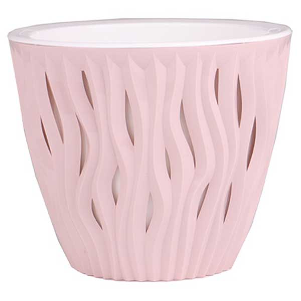 Кашпо Вдохновение  3л Беж-Розовый КШ-8647 ВМС(12) 