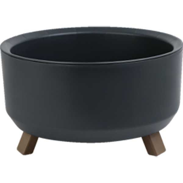 Кашпо Грация Прайм 1,3л Антрацит КШ-4296 х12 