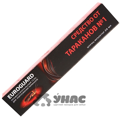 Гель-шприц от тар., мур. Премиум EUROGUARD 20мл х50