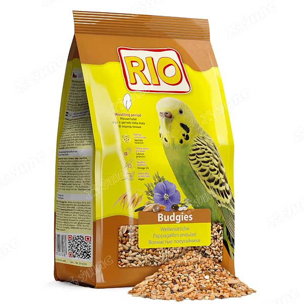 РИО 500г Корм для средних попугаев В ПЕРИОД ЛИНЬКИ х10