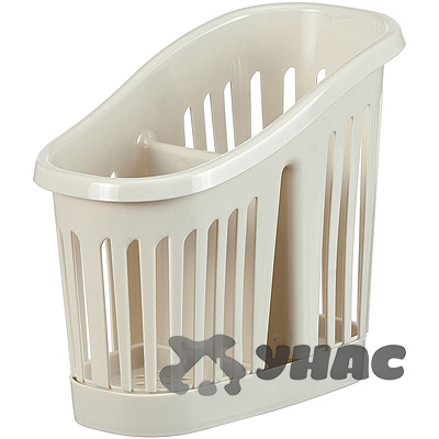 Сушилка для столовых приборов 2-х секционный Белый Ротанг М1165