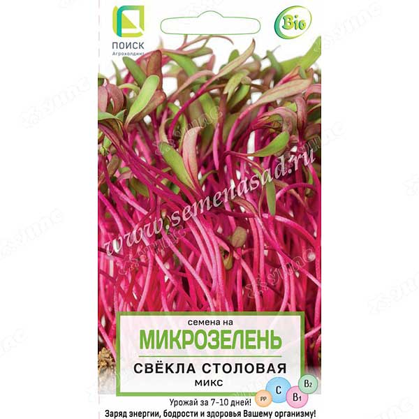 Микрозелень Свекла столовая Микс Поиск Ц