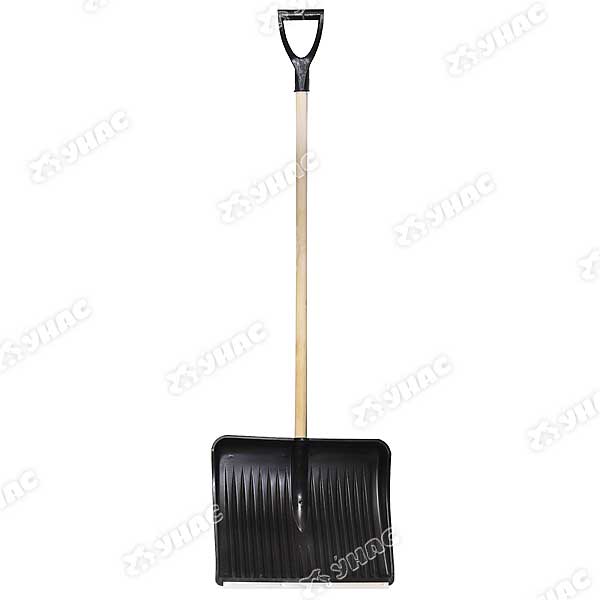 Лопата снег №3 деревянный черенок и V-ручка D32 515*410/5