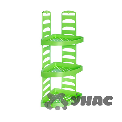 Полка для ванной комнаты угловая Эльфпласт 165 
