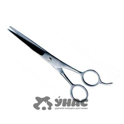 Ножницы Н 03-3У парикмахерские, цельнометаллические (с ушком) 