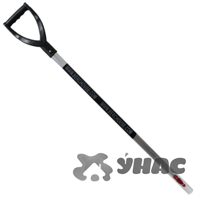 Черенок d30 алюминевый для снеговой лопаты с бабочкой