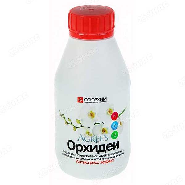Удобрение жидкое 0,25л. (орхидея а/стресс) Agrees х20 