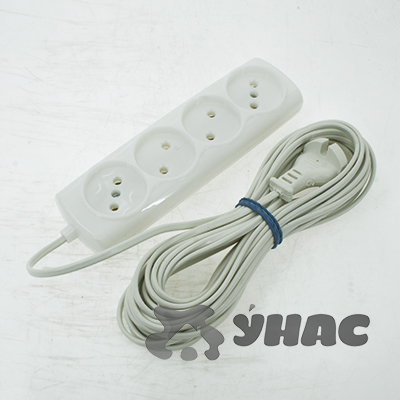 Удлинитель  Р16-009 овал 4 роз. 10м  0,5ШВВП   х35