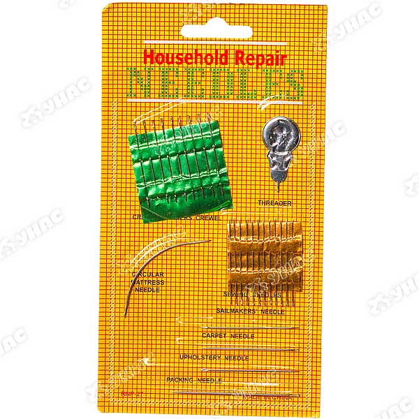 Иглы 26шт с нитковдевателем набор NA1683(36/1440) 