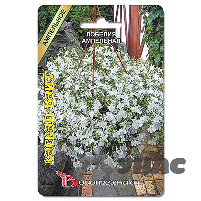 Лобелия Каскад Вайт Биотехника Цх10 