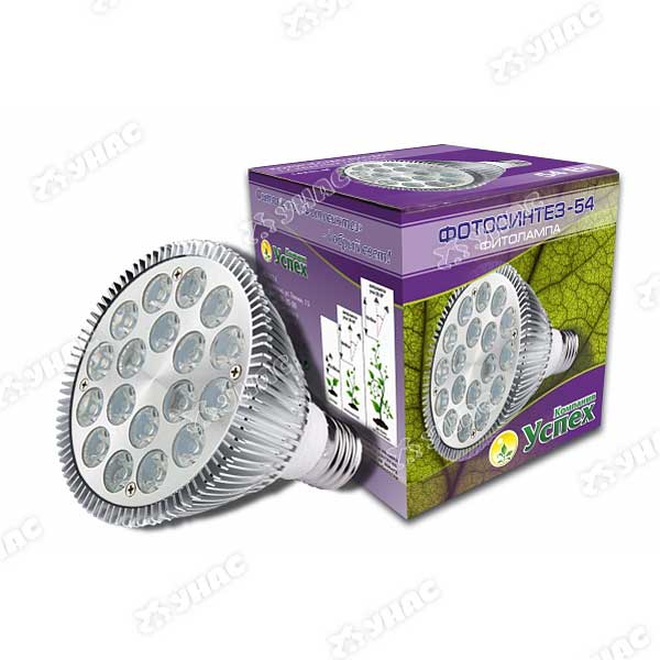 Фитолампа Фотосинтез-54(Е27)18W   1080LM (0052)