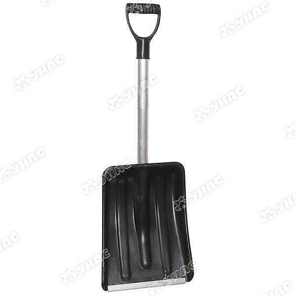 Лопата снег пласт АВТОМОБИЛЬНАЯ быстро съёмный черенок алюминевая планка V-ручка /5