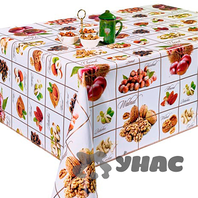 Клеенка 140*20 ДЕКОРАМА 97А (орехи) ТУРЦИЯ