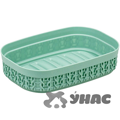 Мыльница Вязание фисташковый М2238 х17 