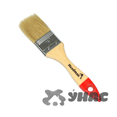 Кисть малярн плоская СТАНДАРТHeadman нат щет 1,5" (38мм)  682-010 х12/648/720