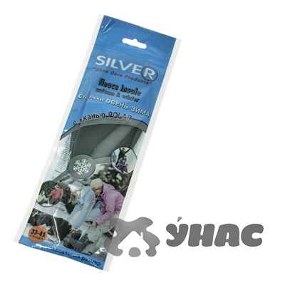 СИЛЬВЕР TB4011-00/TB3001-00 (TB1001-00)  Стельки Осень-Зима с тканью х12/24