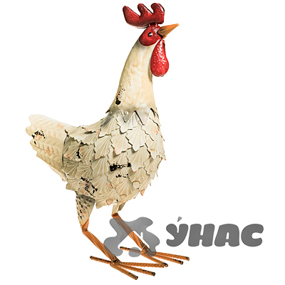 Фигурка садовая метал Курица 20*38см 16А-97(8)