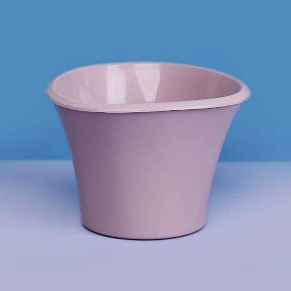 Кашпо "Лагуна" 1,5 л со встав Бисквит Пласт Авенюх15 