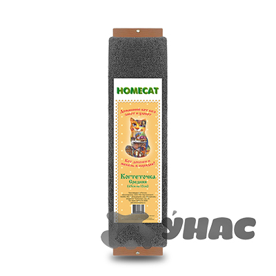 Когтеточка HOMECAT с кошачьей мятой средняя 65*12см 33842 (69455)