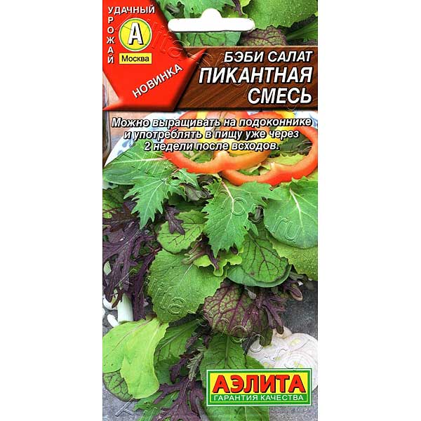 Салат Бэби Пикантная смесь Аэлита Ц