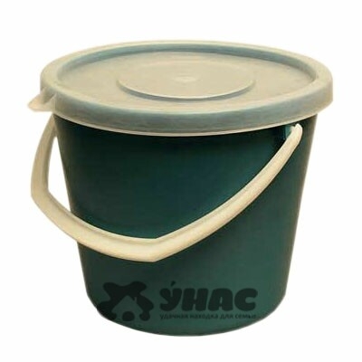 Ведро 10л с крышкой Беларусь (5)