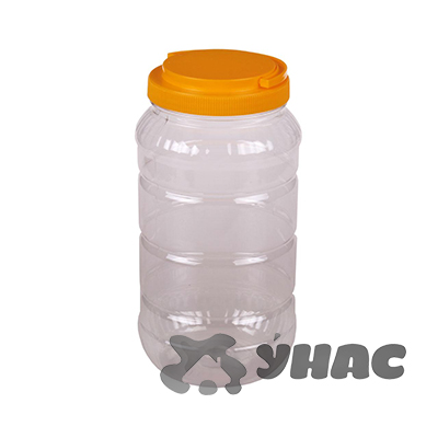 Емкость ПЭТ 3 л с ручкой БШ957