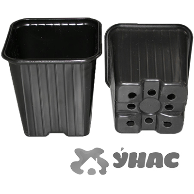 Горшок 0,43л. для рассады 9*9*8 (Агроком) х1120 