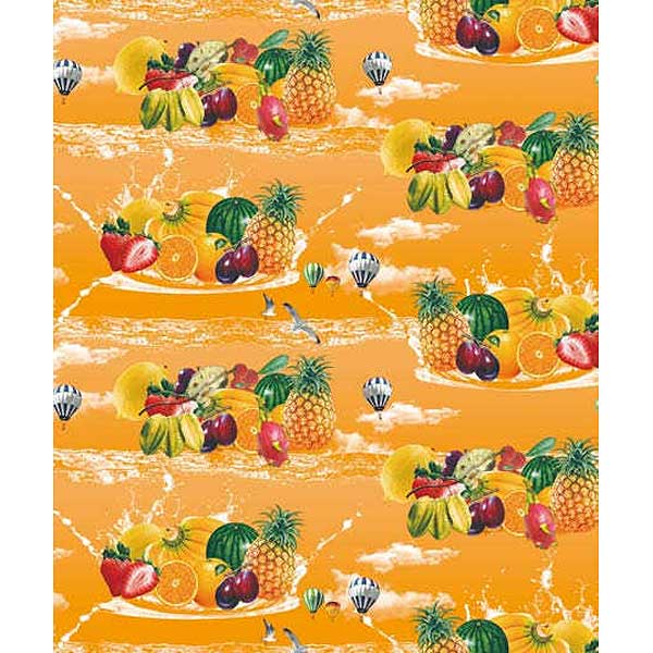 Клеенка столовая 1,37*20м Фрукты2 8033-2А