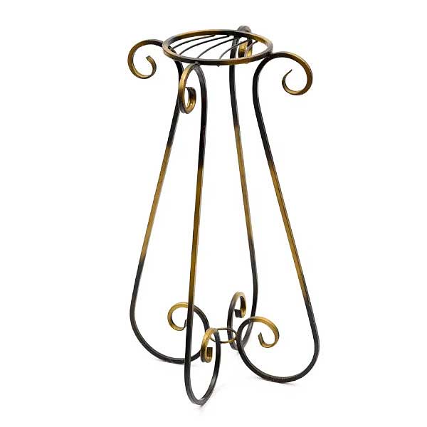 Подставка для цветов "Соло 11" напольная медная