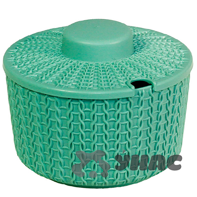 Сахарница ВЯЗАНИЕ 0,45л. фисташковый М1197 (20)