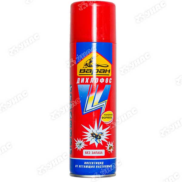 Дихлофос СИБИАР Варан 230 мл синий Экстра 03.03.001.05/ 03.03.002.05  х12