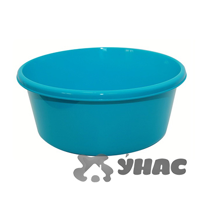 Таз 14л круглый М2514 бирюзовый (5)