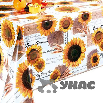 Клеенка 140*20 ДЕКОРАМА 88А (подсолнухи) ТУРЦИЯ