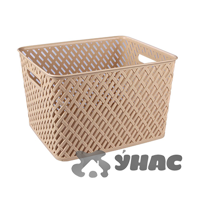 Корзина "Плетенка" 350х290х225 беж БШ3489 (8)