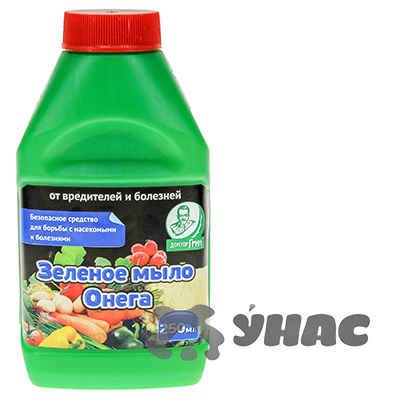 Зеленое мыло 250мл "Онега" ЕС х15