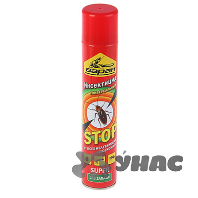 Дихлофос СИБИАР Варан 440мл унив.от всех видов насекомых (ползающих) 03.04.244.21 х12