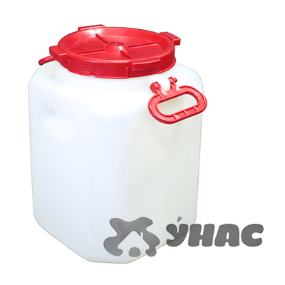 Канистра-бочка 40 л с навесными ручками БШ680