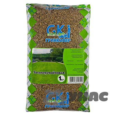 Травосмесь Засухоустойчивая 1кг Гринкипер (10)